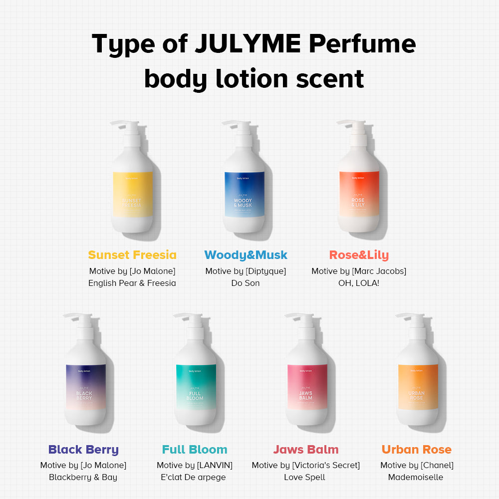 [JULYME] Perfume Body Lotion 300ml