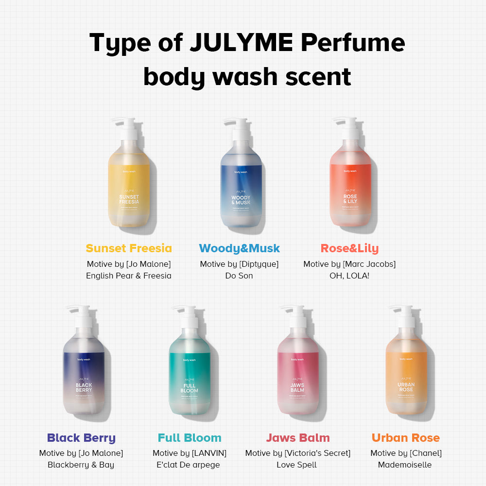 [JULYME] Perfume Body Wash 500ml