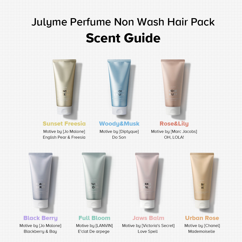 [JULYME] Perfume Non Wash Hair Pack 200ml Black Berry